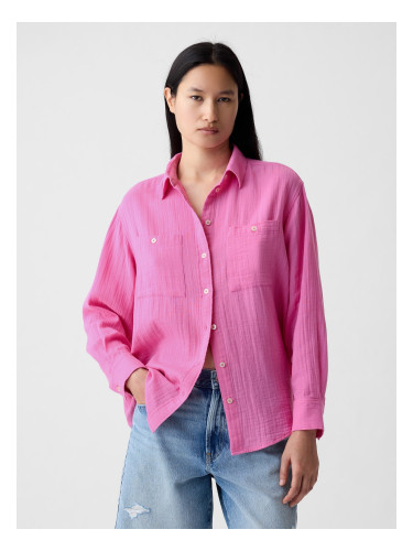 GAP Oversize Muslin Shirt - Women