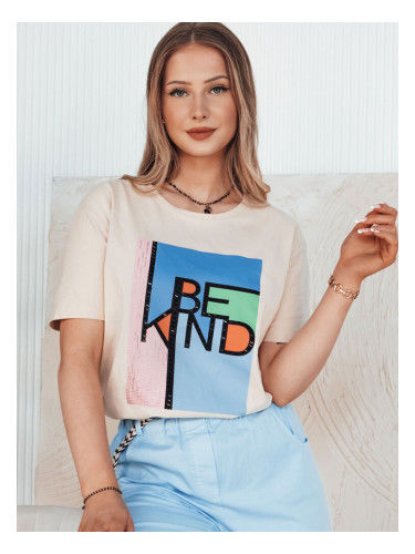 Дамска тениска KINDBE прасковена