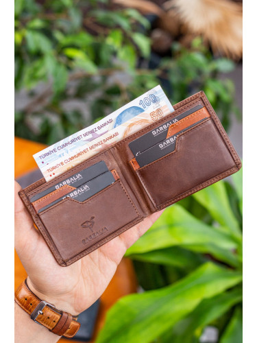 Garbalia Leather Brown Men's Wallet
