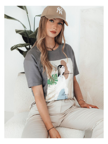 Дамска тениска с щампа BRAVIS