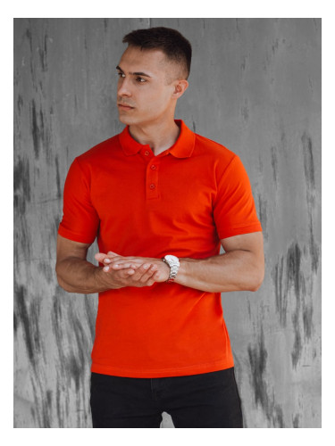 Orange Men's Dstreet Polo Shirt