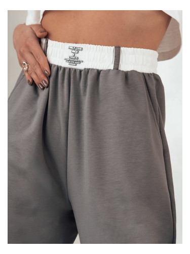 Women's Trousers MINAM Dark Grey Dstreet