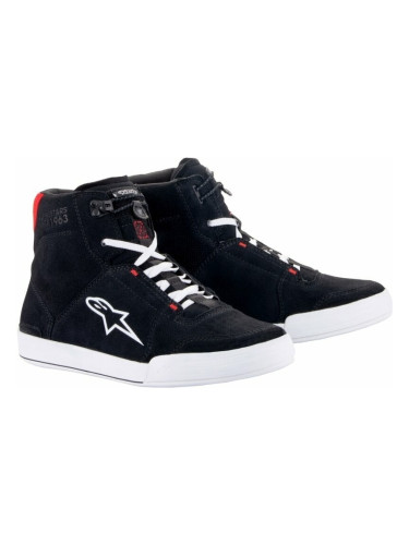 Alpinestars Chrome Shoes Black/White/Bright Red 43 Ботуши