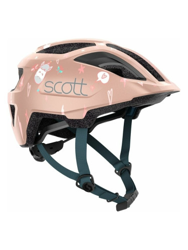 Scott Spunto Kid Crystal Pink Детска Каска за велосипед