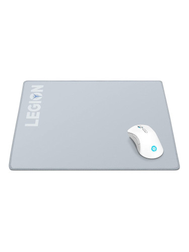 Подложка за мишка Lenovo Legion L, гейминг, сива, 450 x 400 x 2mm