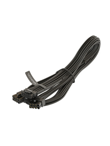 Захранващ кабел Seasonic SS-2X8P-12VHPWR-600, от 2x 8-Pin Seasonic(м) към 1x 12VHPWR(м), 75 cm
