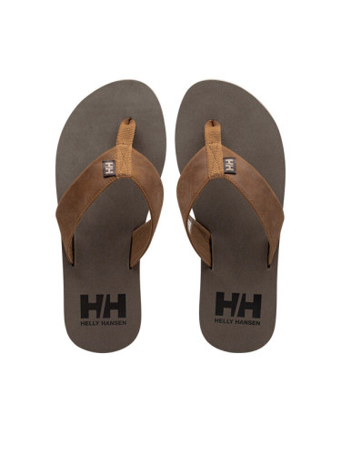 Helly Hansen Джапанки Seasand 2 Leather Sandals 11955 Кафяв