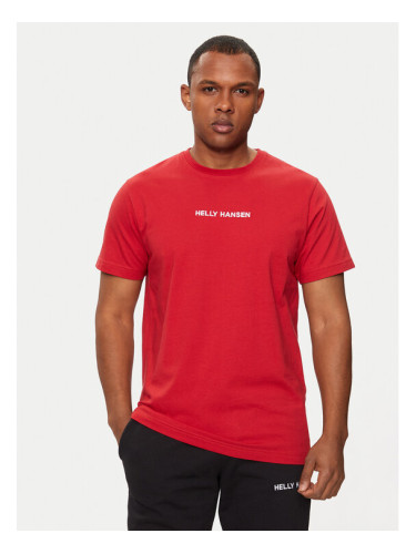 Helly Hansen Тишърт Core T-Shirt 53532 Червен Regular Fit