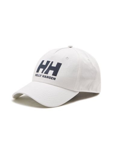 Helly Hansen Шапка с козирка Ball Cap 67434 Бял