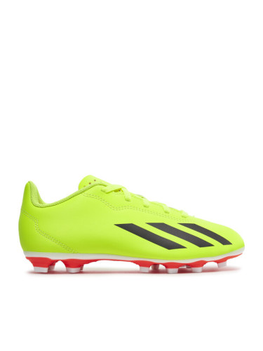 adidas Обувки за футбол X Crazyfast Club Flexible Ground IF0717 Жълт