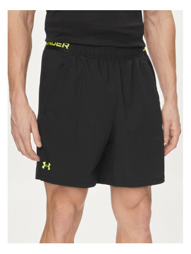 Under Armour Спортни шорти Ua Vanish Woven 6In Shorts 1373718-006 Черен Fitted Fit