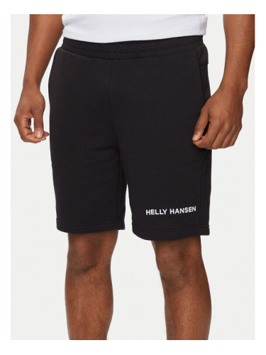 Helly Hansen Спортни шорти Core Sweat Shorts 53684 Черен Regular Fit