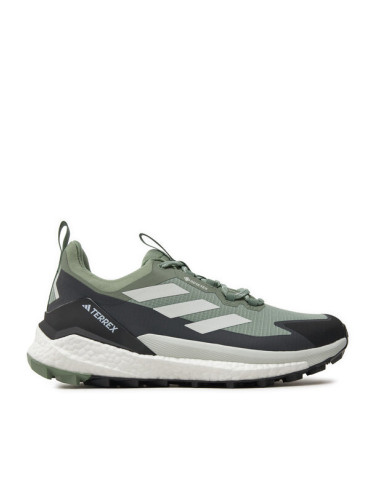 adidas Обувки Terrex Free Hiker 2.0 Low GORE-TEX Hiking IE5103 Зелен