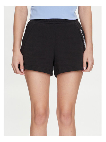 Helly Hansen Спортни шорти W Core Sweat Shorts 54081 Черен Regular Fit