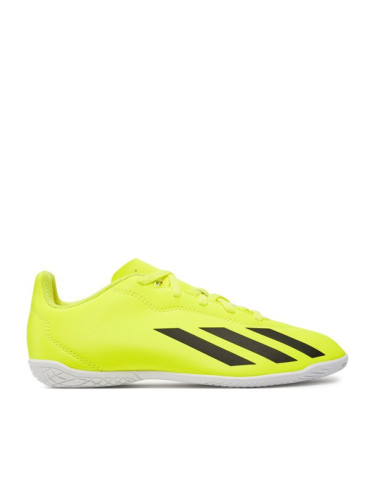 adidas Обувки за футбол X Crazyfast Club Indoor Boots IF0710 Жълт