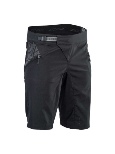 SILVINI BOTTOMS FABRIANO Мъжки панталонки за колоездене, черно, размер