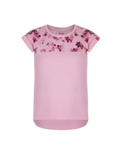 Loap AJIVA Тениска за момичета, розово, размер