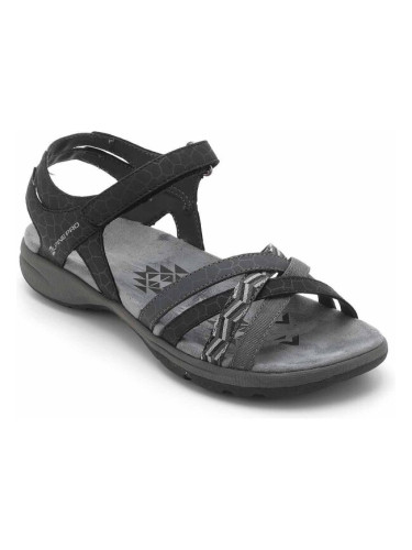 ALPINE PRO NIAWA Дамски сандали, черно, размер