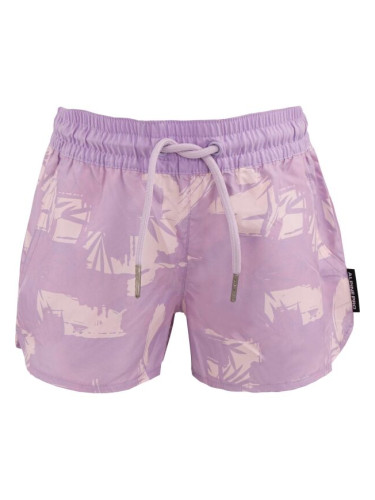 ALPINE PRO EKELO Къси панталони за момичета, лилаво, размер
