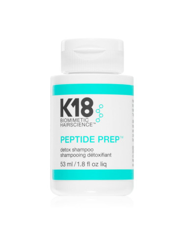 K18 Peptide Prep почистващ детоксикиращ шампоан 53 мл.