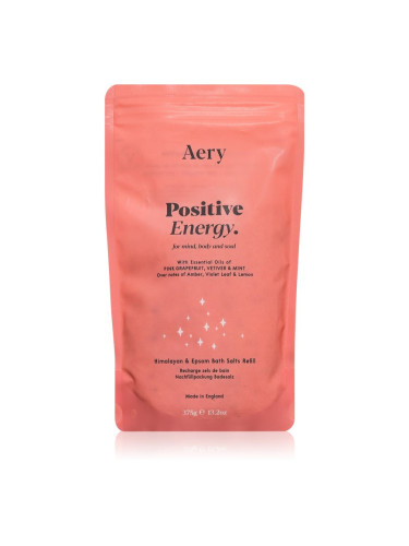 Aery Aromatherapy Positive Energy сол за баня 375 гр.
