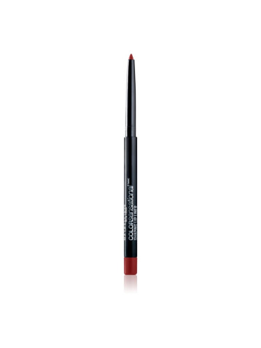 Maybelline Color Sensational Shaping Lip Liner молив за устни с острилка цвят 90 Brick Red 1,2 гр.