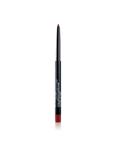 MAYBELLINE NEW YORK Color Sensational Shaping Lip Liner молив за устни с острилка цвят 90 Brick Red 1.2 гр.