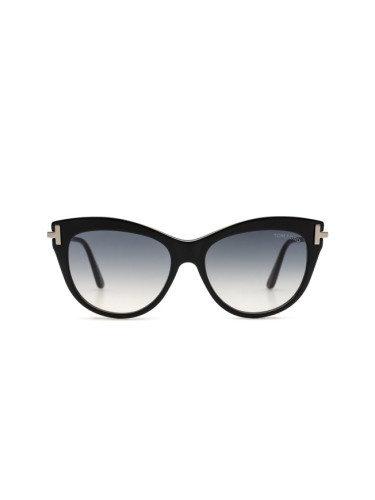 Tom Ford Kira Ft0821 01B 56 - cat eye слънчеви очила, дамски, черни