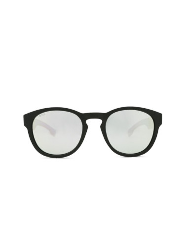 Hugo Boss 1452/S 0VK DC 54 - кръгла слънчеви очила, unisex, черни, огледални