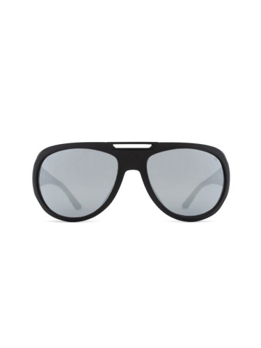Bogner 67606 6100 62 - правоъгълна слънчеви очила, unisex, черни, огледални