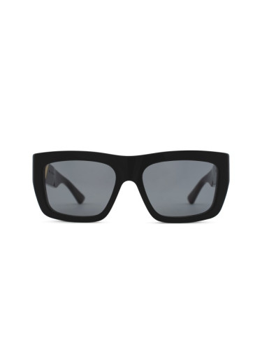 Bottega Veneta Bv1178S 001 57 - правоъгълна слънчеви очила, unisex, черни