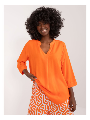 Blouse-D73761M11174A-orange