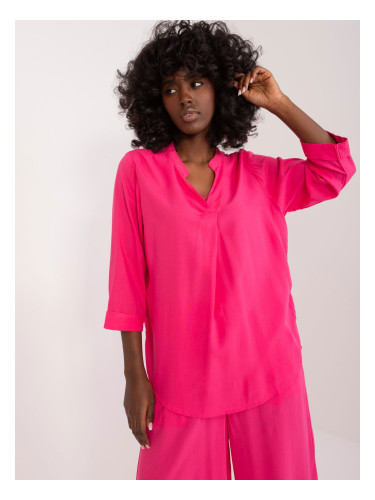 Blouse-D73761M11174A-fuchsia