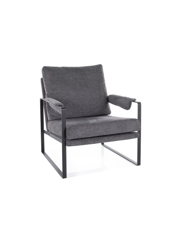 Кресло  - тъмно сиво