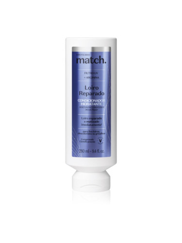 oBoticário Match. Blonde Repair регенериращ балсам за руса коса 280 мл.