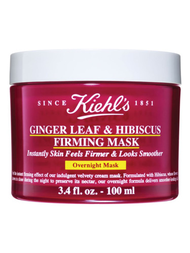 Kiehl's Ginger Leaf & Hibiscus Firming Mask нощна маска за жени  100 мл.