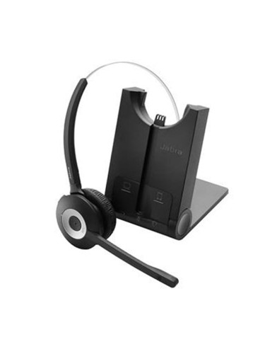 Слушалка Jabra PRO 925 Mono BT (925-15-508-201), моно слушалка, безжична, микрофон, Bluetooth, до 12 часа време за разговори, SafeTone технология, Wideband Audio, черна