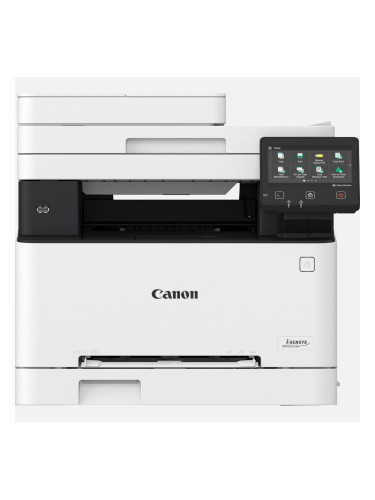 Мултифункционално лазерно устройство Canon i-SENSYS MF655cdw, цветен принтер/копир/скенер, 1200 x 1200 dpi, 21 стр./мин, Wi-Fi, LAN, USB, A4, ADF