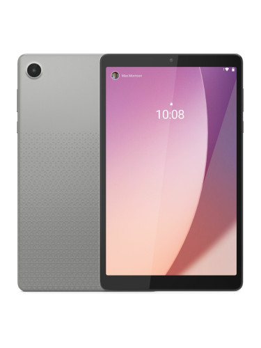 Таблет Lenovo Tab M8 (4th Gen) (ZABU0165GR)(сив), 8" (20.32 cm) IPS LCD дисплей, четириядрен MediaTek Helio A22 2.3GHz, 3GB RAM, 32GB Flash памет (+ microSD слот), 5.0 & 2.0 Mpix, Android, 320 g