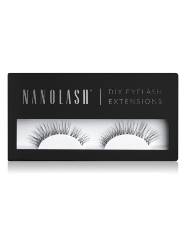 Nanolash DIY Eyelash Extensions лепящи снопчета мигли без възли Innocent 36 бр.