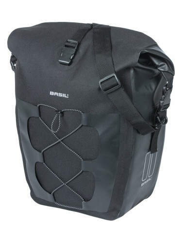 Basil Navigator Waterproof L Single Pannier Bag Чанта за рамка Black L 31 L
