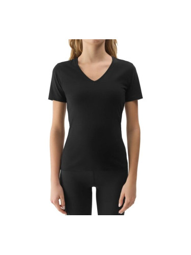 4F BASIC T-SHIRT W Дамска тениска, черно, размер