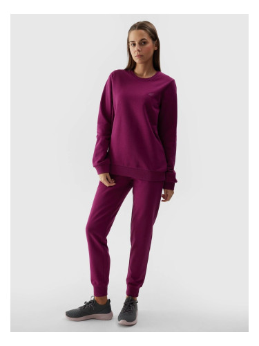 Women's jogger sweatpants 4F - purple