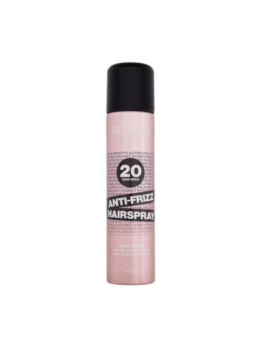 Redken Pure Force Anti-Frizz Hairspray Лак за коса за жени 250 ml увреден флакон