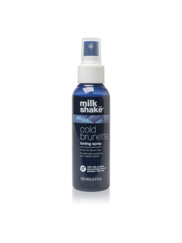 milk_shake® Cold Brunette Toning Spray спрей неутрализиращ кафеникавите оттенъци 100 мл.