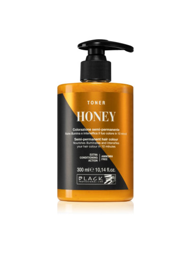 Black Professional Line Toner тонер за естествени нюанси Honey 300 мл.