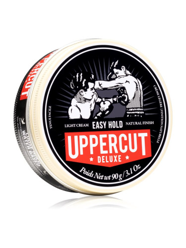 Uppercut Deluxe Easy Hold лек стилизиращ крем За коса за мъже 90 гр.
