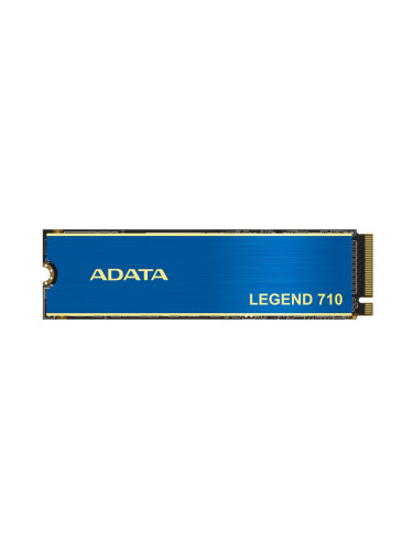 Памет SSD 1TB A-Data LEGEND 710 (ALEG-710-1TCS), NVMe, M.2 (2280), скорост на четене 2400 Mb/s, скорост на запис 1800 Мb/s
