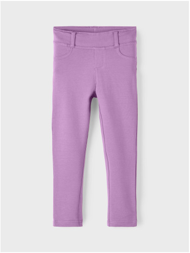 Light purple girl's leggings name it Javi - Girls