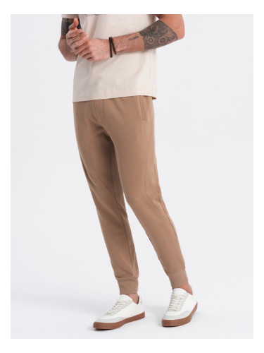 Ombre Men's jogger sweatpants - brown